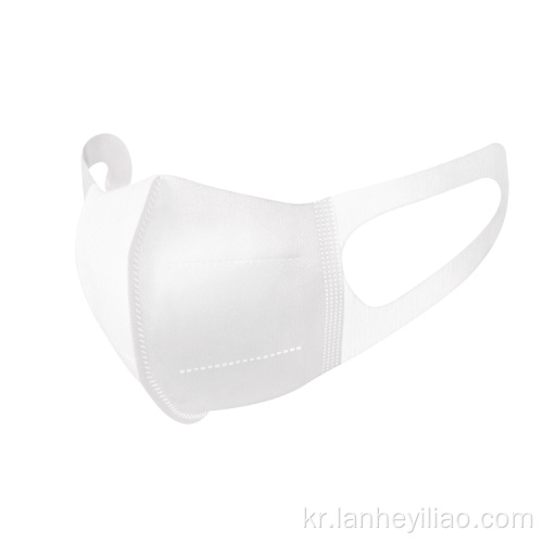 흰색 도매 성인 맞춤형 양질의 3D 일회용 KN95 구강 마스크